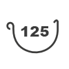 125 mm