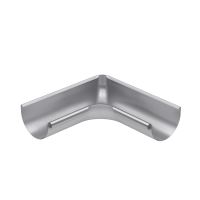 BRYZA Kutni oluk unutarnji pocinčani Ø 150 mm, Prirodni cink
