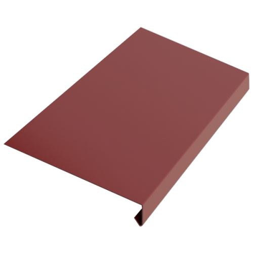 Odvodni profil RŠ 250, Prefalz stucco, Tamno crvena P.10 RAL 3009