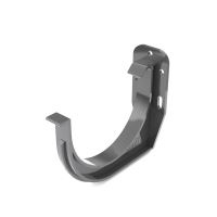 BRYZA PVC kuka za oluk rubna/čeona Ø 100 mm, antracit RAL 7021