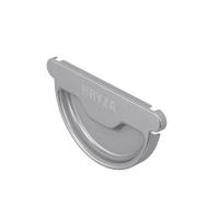 BRYZA čelo oluka pocinčano Ø 125 mm, Prirodni cink