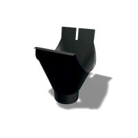 PREFA kotlić aluminijski Ø 125/100 mm, crna P10 RAL 9005 PREFA kotlić aluminijski Ø 125/100 mm, crna P10 RAL 9005