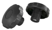 Zvjezdasta matica M8 30x10x10mm, crna - M5, promjer gumba 30mm - Pakiranje 1 komad Zvjezdasta matica M8 30x10x10mm, crna - M5, promjer gumba 30mm - Pakiranje 1 komad