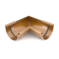 BRYZA Unutarnji kutni oluk plastični Ø 125 mm, bakar RAL vlasiti