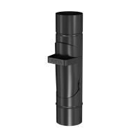 Sakupljač kišnice pocinčani Ø 90 mm, crna RAL 9005