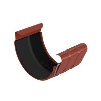 BRYZA Spojnica oluka pocinčana Ø 125 mm, crvena opeka RAL 8004 BRYZA Spojnica oluka pocinčana Ø 125 mm, crvena opeka RAL 8004