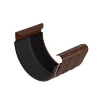 BRYZA Spojnica oluka pocinčana Ø 125 mm, smeđa RAL 8017 BRYZA Spojnica oluka pocinčana Ø 125 mm, smeđa RAL 8017