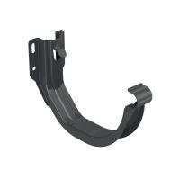 BRYZA Kuka za oluk rubna/čeona pocinčana Ø 150 mm, Antracit RAL 7021