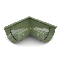 BRYZA Vanjski kutni oluk plastični Ø 75 mm, zelena RAL 6020 BRYZA Vanjski kutni oluk plastični Ø 75 mm, zelena RAL 6020