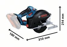 Bosch Akumulatorska kružna pila GKM 18V-50 06016B8002
