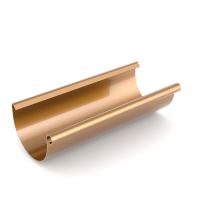 BRYZA Žlijeb, plastični oluk Ø 125 mm, duljina 3M, bakar RAL vlastiti