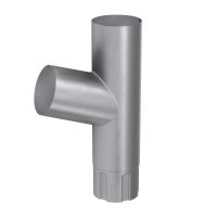 Račva cijevi pocinčana Ø 90 mm, Prirodni cink