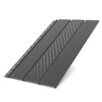 BRYZA perforirani plastični krovni sofiti, duljina 3M, širina 305 mm, antracit RAL 7021