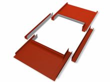 PREFA - Opšivanje za VELUX za male formate 78x98/118/140, Stucco