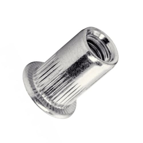 Zakovica matica s ravnom glavom M3, duljina 10 mm, A2 - raspon 0,5-3,0, narezana - Pakiranje 1000 komada