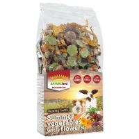Poslastica Nature Land Botanical ljetno povrće s cvijećem 100g