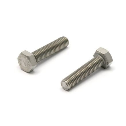Vijak DIN 933 M8 x 30 inox A2 - Pakiranje 100 kom