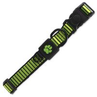 Ovratnica Active Dog Strong M limeta 2x34-49cm
