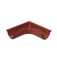 BRYZA Kutni oluk vanjski pocinčani Ø 125 mm, Crvena opeka RAL 8004