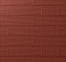PREFA krovni/fasadni panel fx.12, 1400 x 420 mm veliki glatki, tamno crvena P10 / pakiranje 11,76 m2