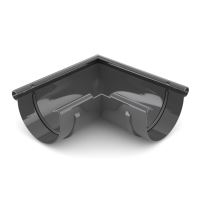 BRYZA Vanjski kutni oluk plastični Ø 150 mm, antracit RAL 7021