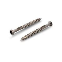 Terasa vijak 5x50 TX nehrđajući čelik C1 s upuštenom glavom / pakiranje 100 komada