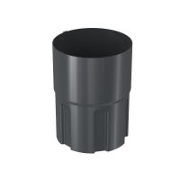 BRYZA Pocinčana spojnica spusne cijevi Ø 90 mm, antracit RAL 7021