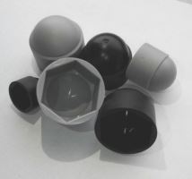 Kapica za vijak s šestouglatom glavom M12/19, crna / pakiranje 20 komada