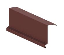 Gornji završetak trake RŠ 333, Češki aluminij, Smeđa RAL 8017