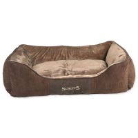 Ležaj Scruffs Chester Box Bed čokoladni XL 90x70cm