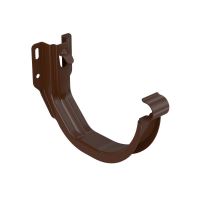 BRYZA Kuka za oluk rubna/čeona pocinčana Ø 150 mm, smeđa RAL 8017