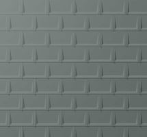 PREFA krovna ploča r.16, 700 x 420 mm stucco, Svijetlo siva P10 / pakiranje 8,24 m2