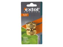 EXTOL PREMIUM Spojka za crijevo, 3/4", MESING