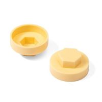 Poklopac vijka TEX pr.6.3/OK 10, svijetlo bež / pakiranje 1 000 kom.