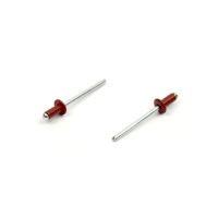 Zakovica DIN 7337 Al/st 4,0 x 10 RAL 3009 / pakiranje 500 kom