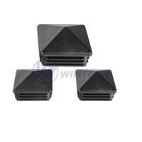 Čep za kvadratnu cijev 50x50mm, crna / pakiranje 100 kom Čep za kvadratnu cijev 50x50mm, crna / pakiranje 100 kom